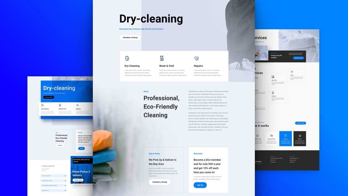 Náhled designu Dry Cleaning