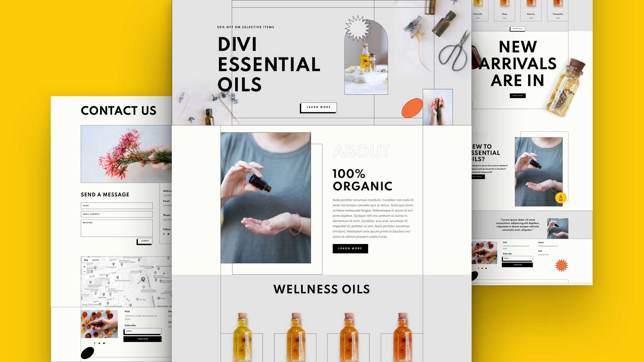 Náhled designu Essential Oils