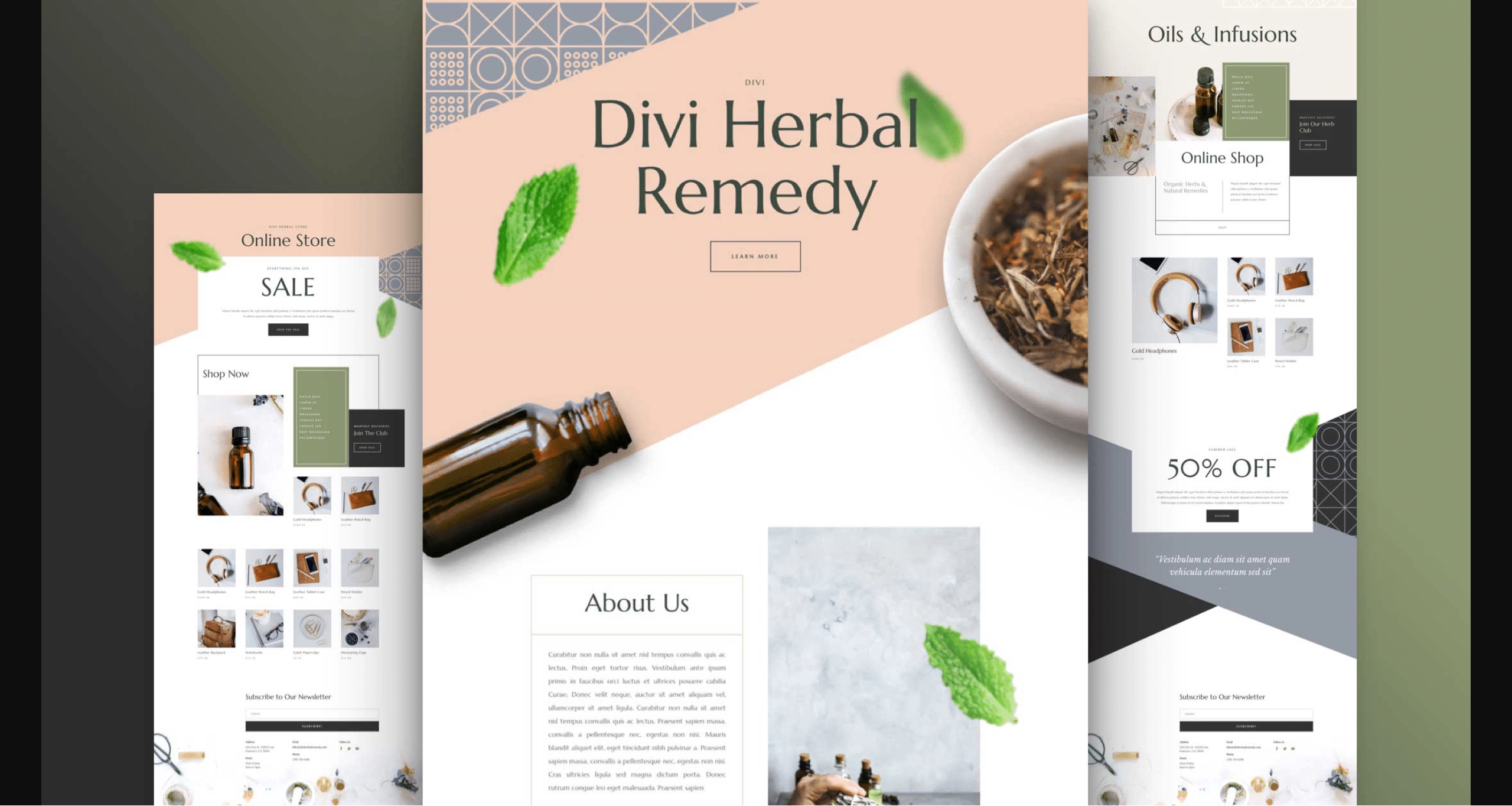 Náhled designu Herbal Remedy