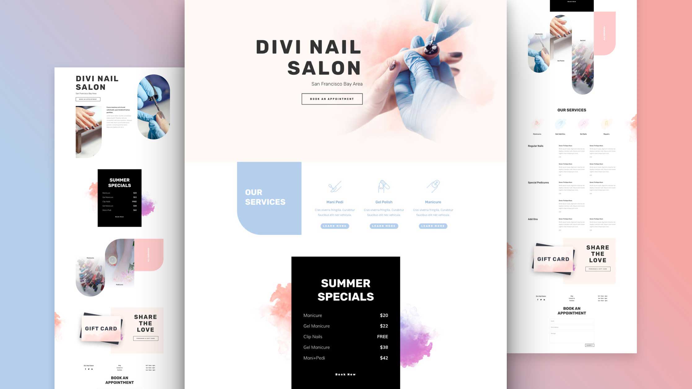 Náhled designu Nail Salon