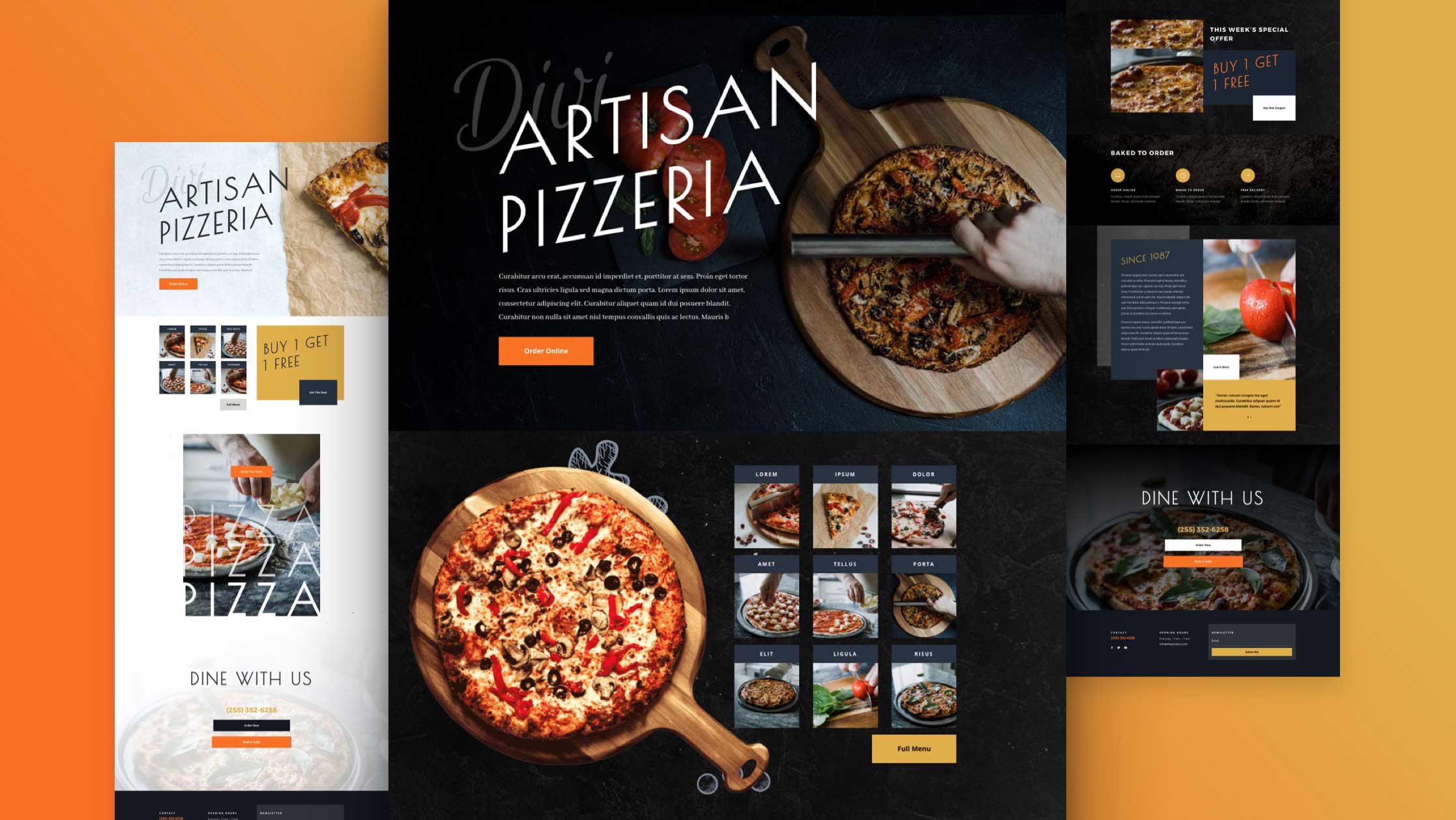 Náhled designu Pizzeria