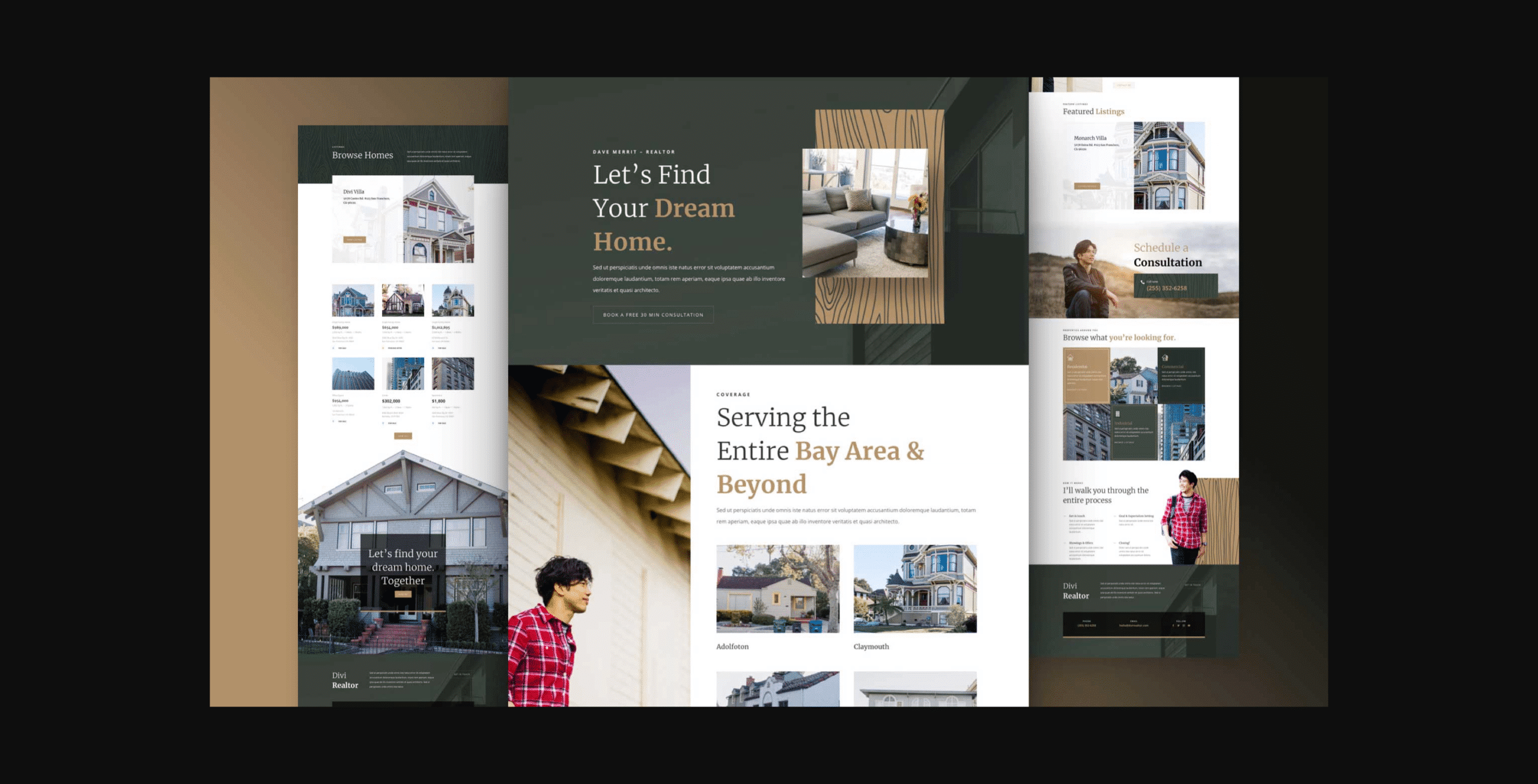 Náhled designu Realtor