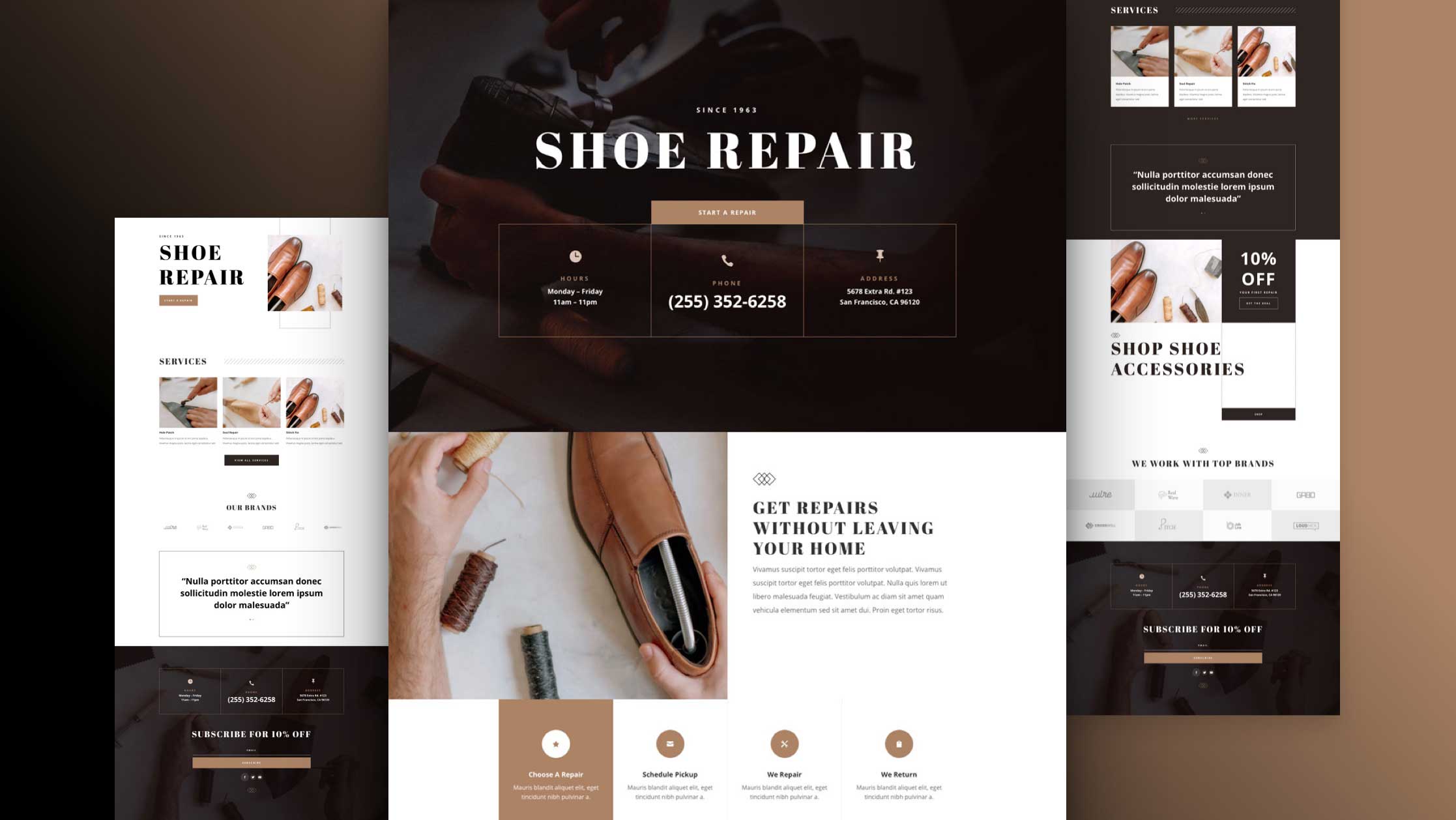 Náhled designu Shoe Repair