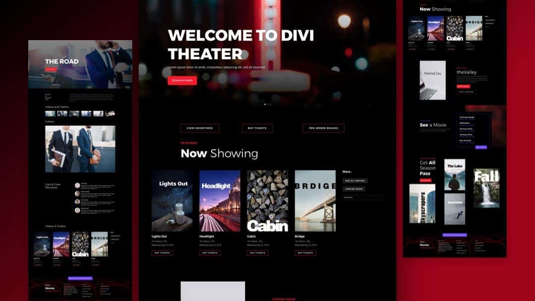 Náhled designu Movie Theater