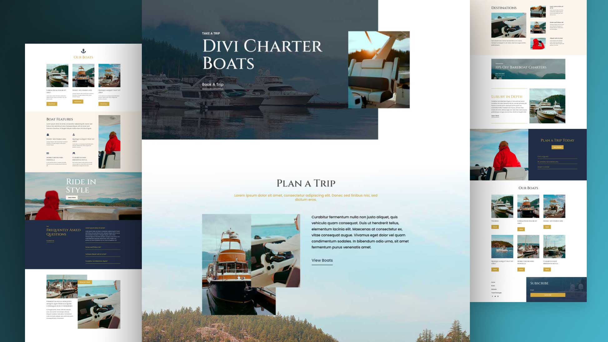 Náhled designu Charter Boat
