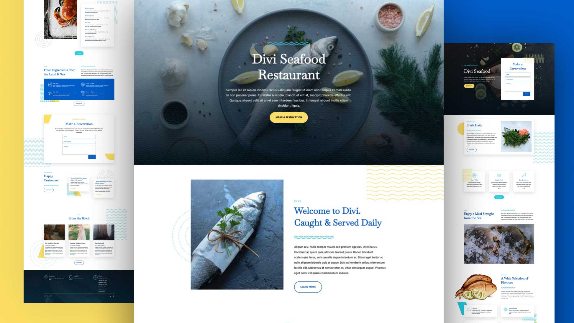 Náhled designu Seafood Restaurant